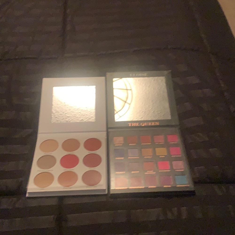 2 palette together swatched once